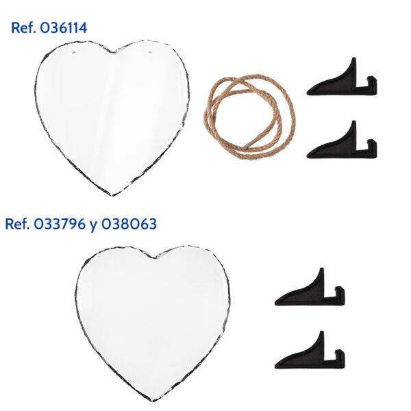 Fotopaneles Corazón de Pizarra - Imagen 2